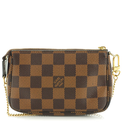 Louis Vuitton Damier Ebene Mini Pochette Accessories 1 of 7