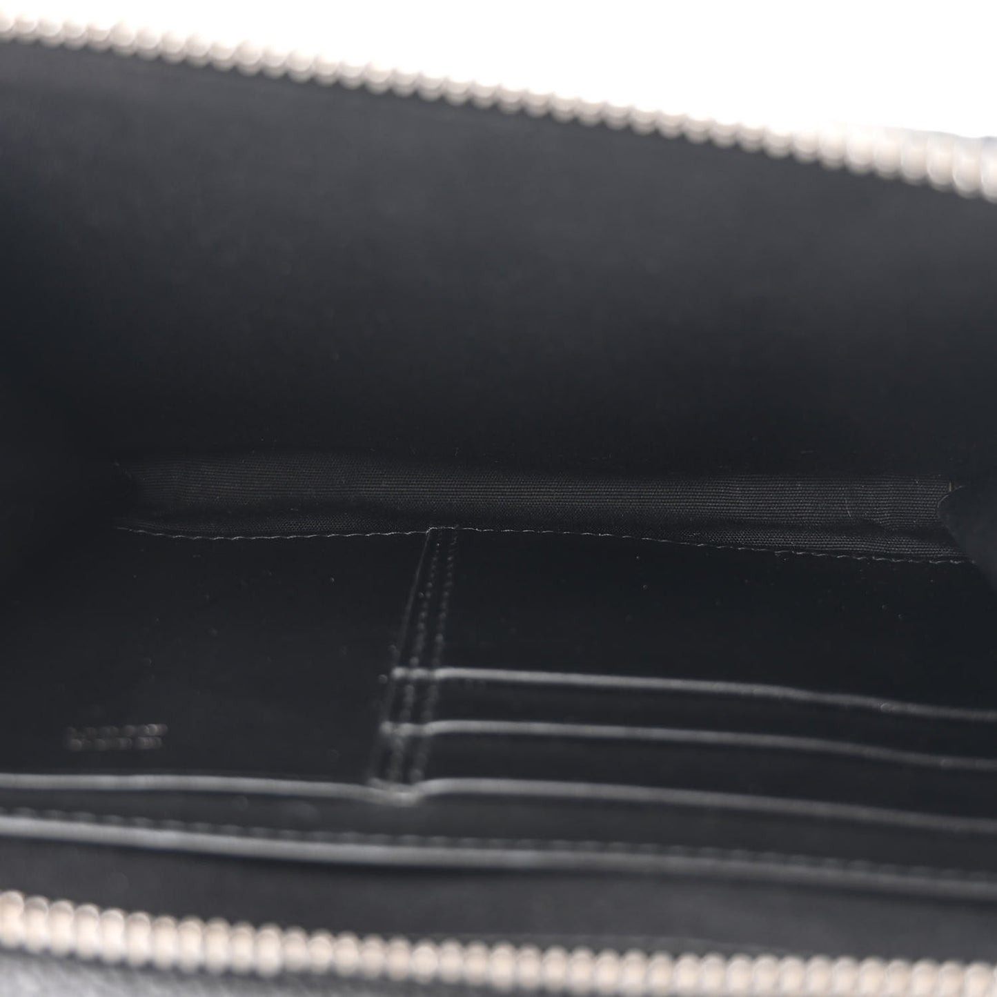 Oblique Zipped With Strap Pouch Blue Black