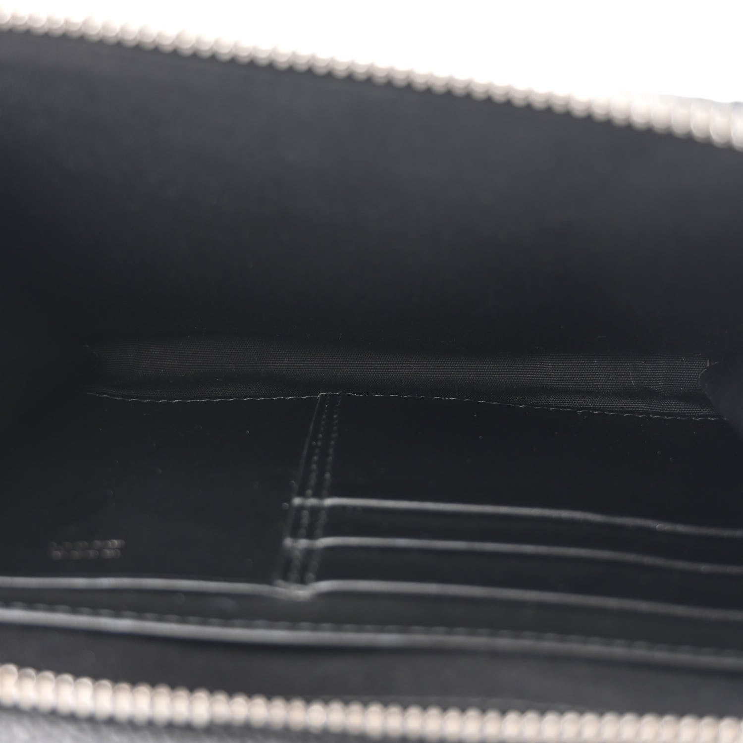Christian Dior Oblique Zipped With Strap Pouch Blue Black 5 of 13