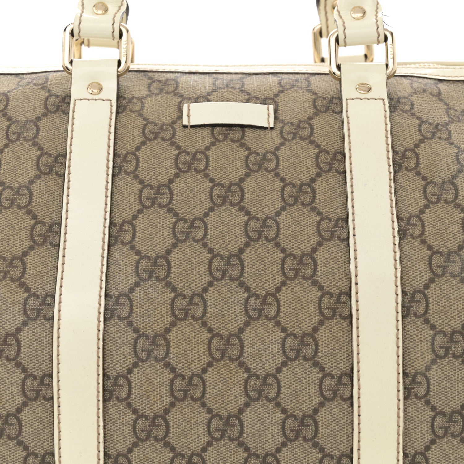 Gucci GG Plus Monogram Medium Joy Boston Off White 8 of 15