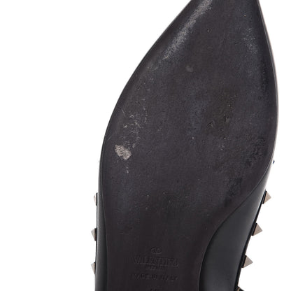 Valentino Garavani Nappa Rockstud Ballerina Flats 40 Black 13 of 15