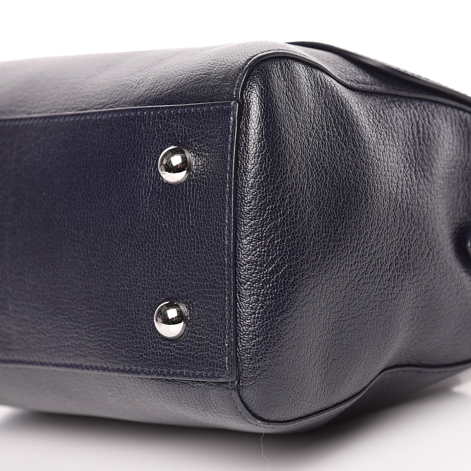 Mulberry Glossy Goatskin Small Del Rey Satchel Midnight 10 of 11