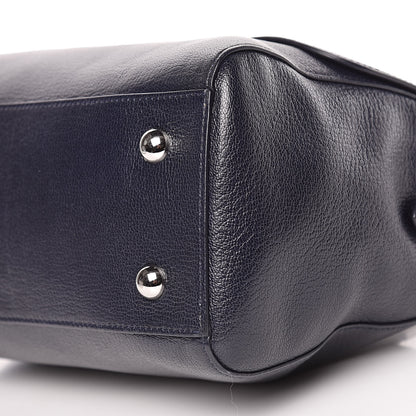 Mulberry Glossy Goatskin Small Del Rey Satchel Midnight 10 of 11