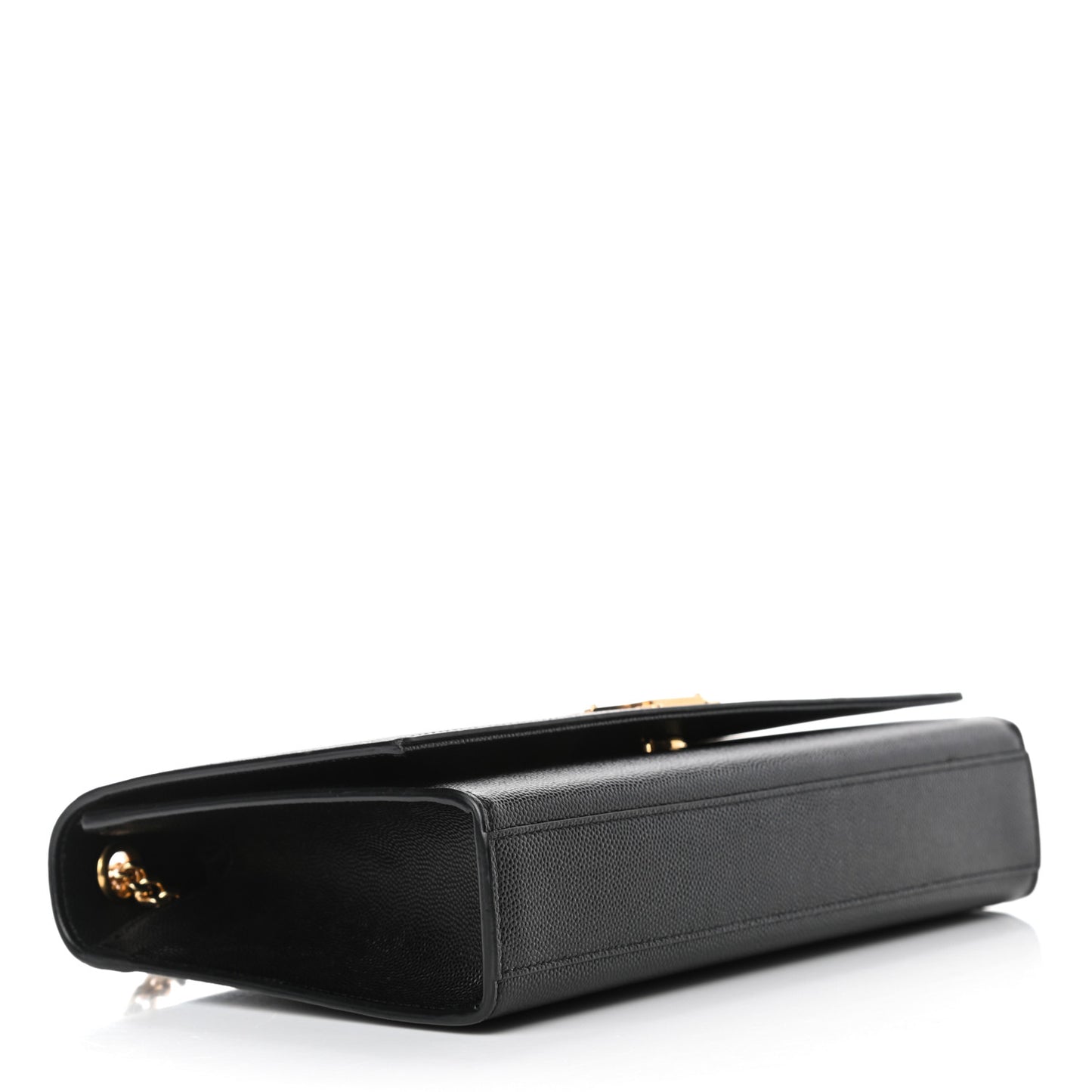 Grain De Poudre Star Studded Monogram Wallet on Chain Black