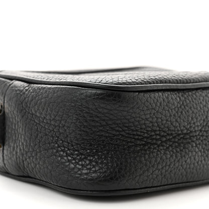 Gucci Pebbled Calfskin Mini Soho Disco Bag Black 9 of 10