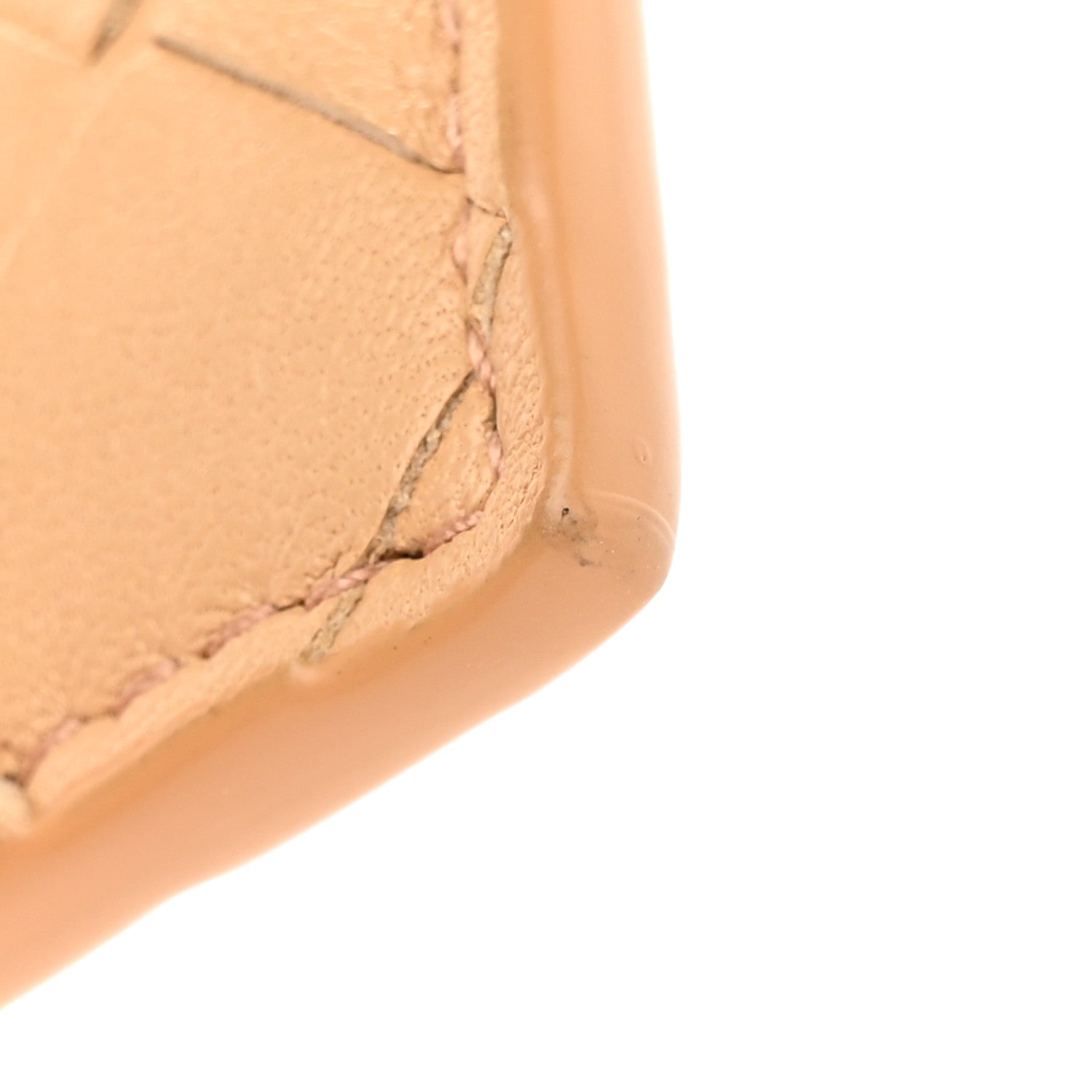 Bottega Veneta Nappa Intrecciato Card Holder Almond 11 of 12
