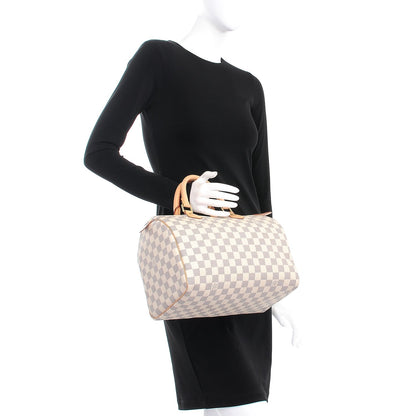 Louis Vuitton Damier Azur Speedy 30 2 of 8