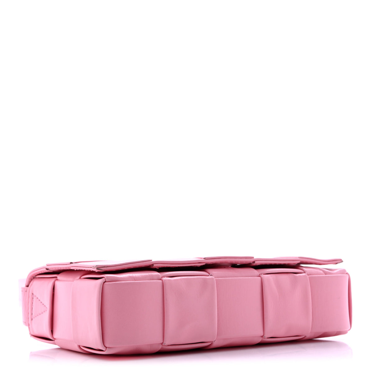 Paper Calfskin Maxi Intreccio Small Cassette Crossbody Bag Ribbon