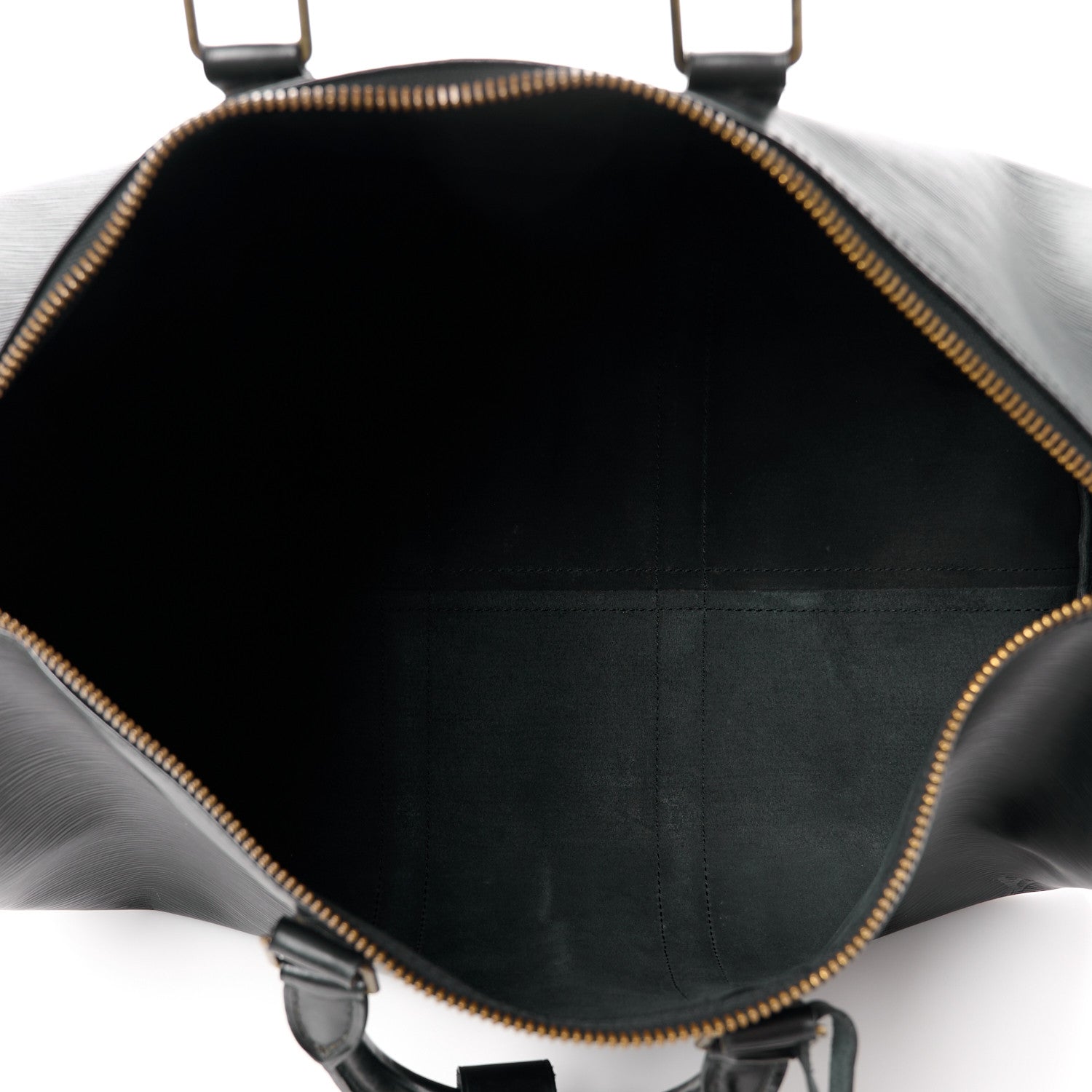 Louis Vuitton Epi Keepall 45 Black 5 of 15