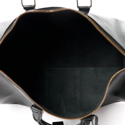 Louis Vuitton Epi Keepall 45 Black 5 of 15