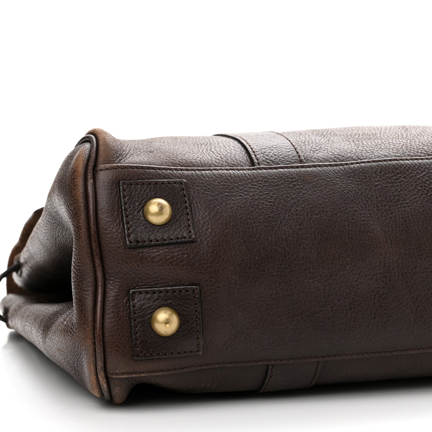 Classic Grain Calfskin Bayswater Chocolate