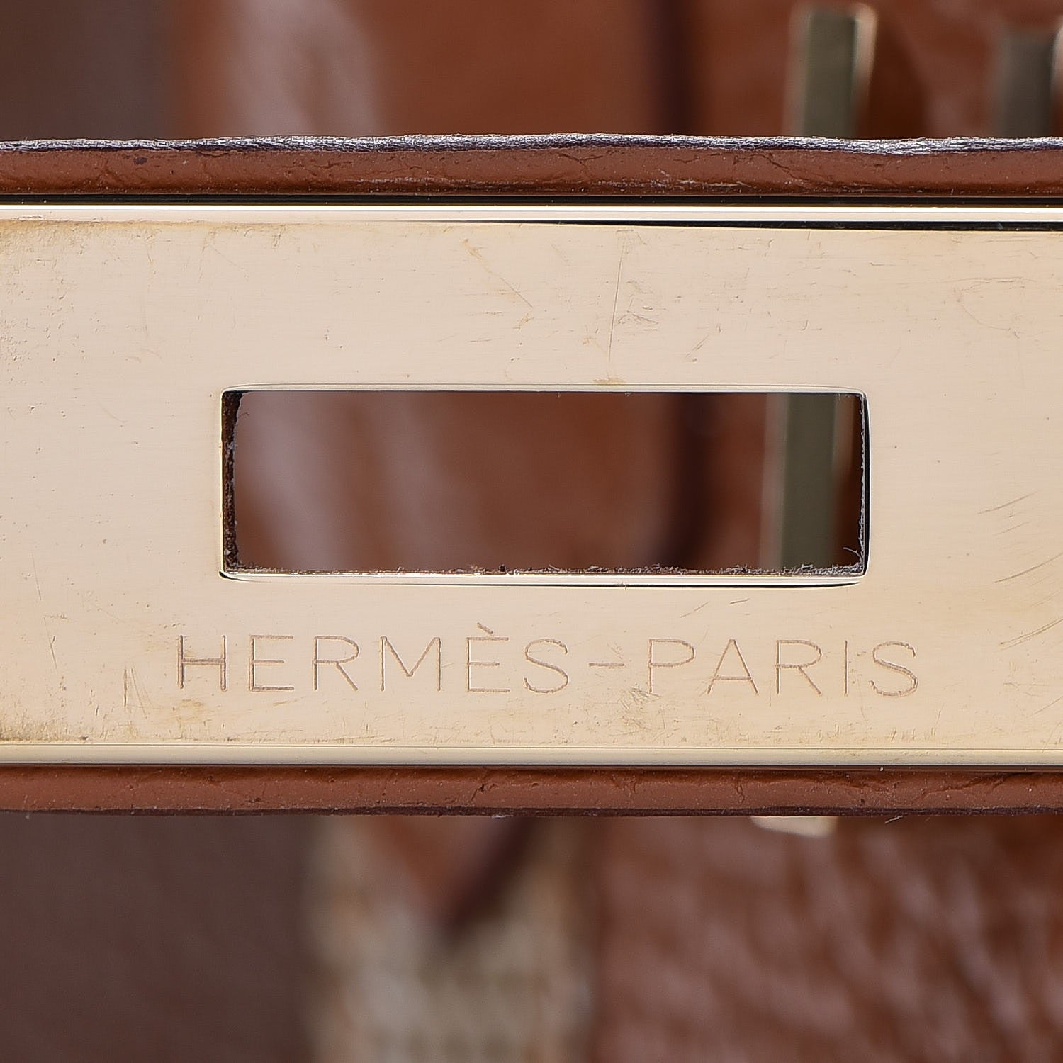 Hermes Taurillon Clemence Lizard Club Birkin 30 Gold Marron D'Inde 10 of 34