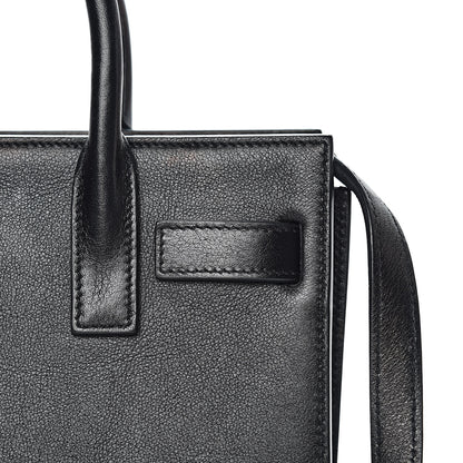 Saint Laurent Calfskin Nano Sac de Jour Black 18 of 22