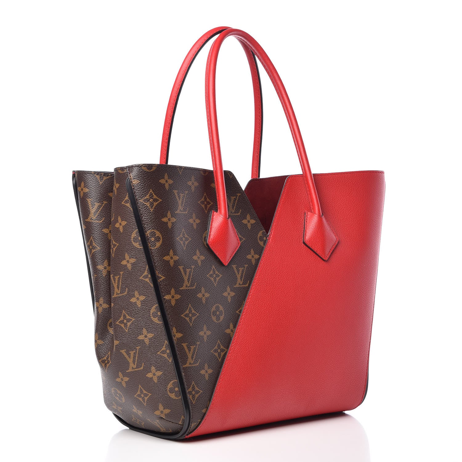 Louis Vuitton Calfskin Monogram Kimono Tote Cherry 3 of 11