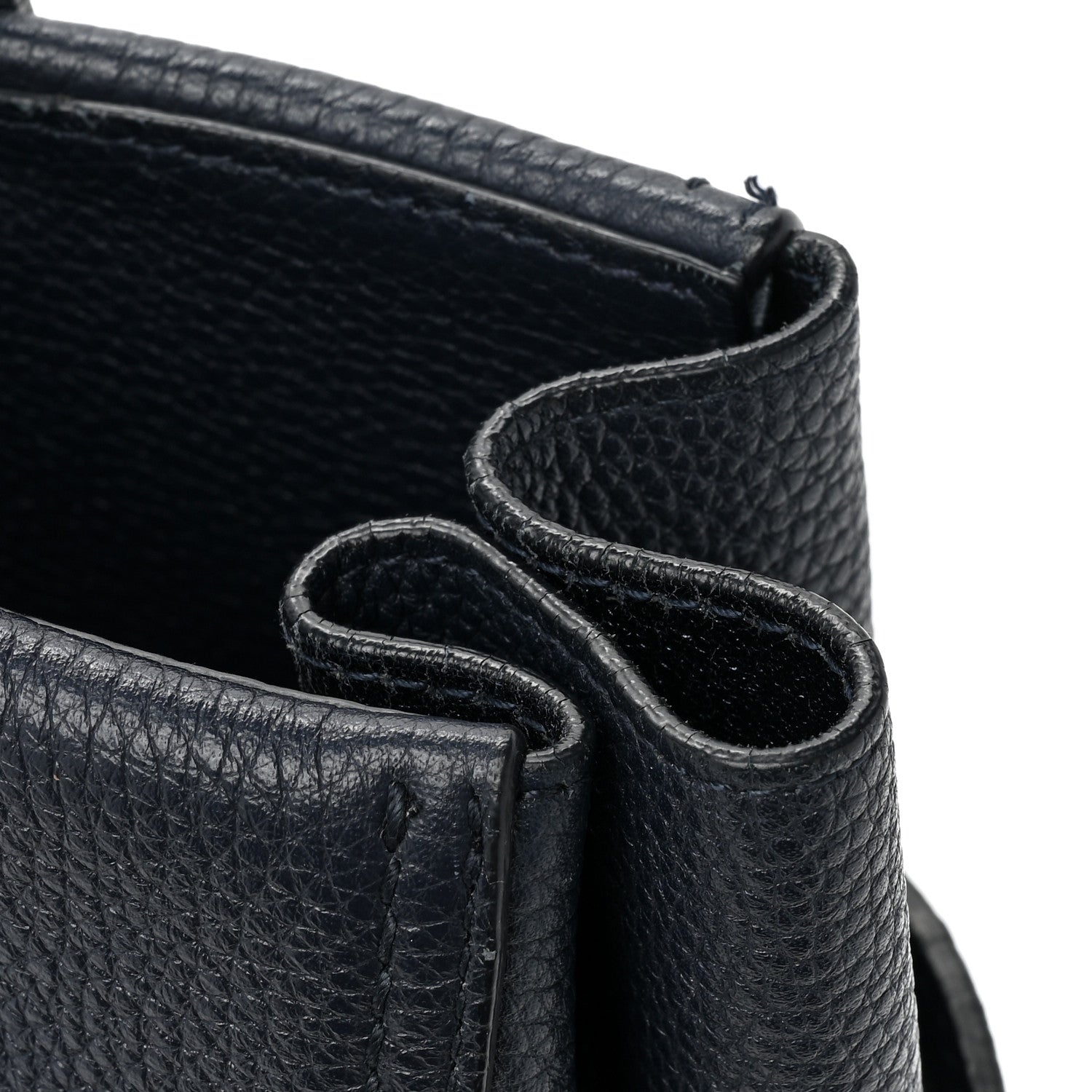 Salvatore Ferragamo Calfskin Verve Tote Navy 15 of 18