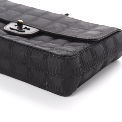 Chanel Nylon Medium Travel Flap Black 9 of 9