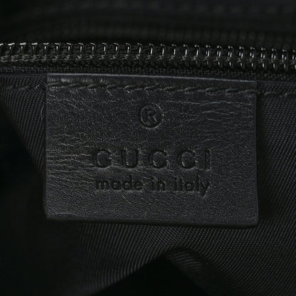 Gucci GG Supreme Monogram Web Messenger Bag Black 5 of 9