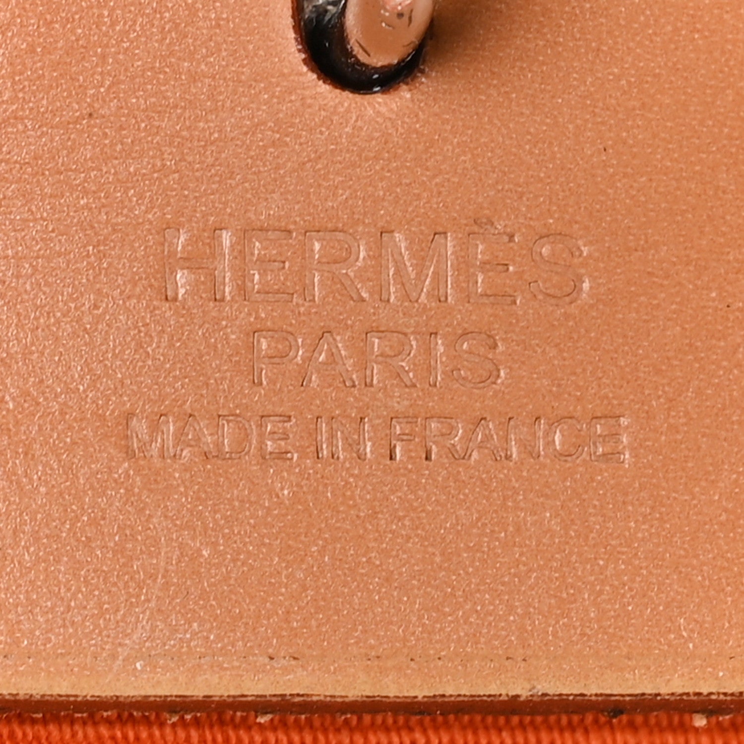 Hermes Vache Hunter Toile Herbag Zip 31 PM Orange 6 of 11