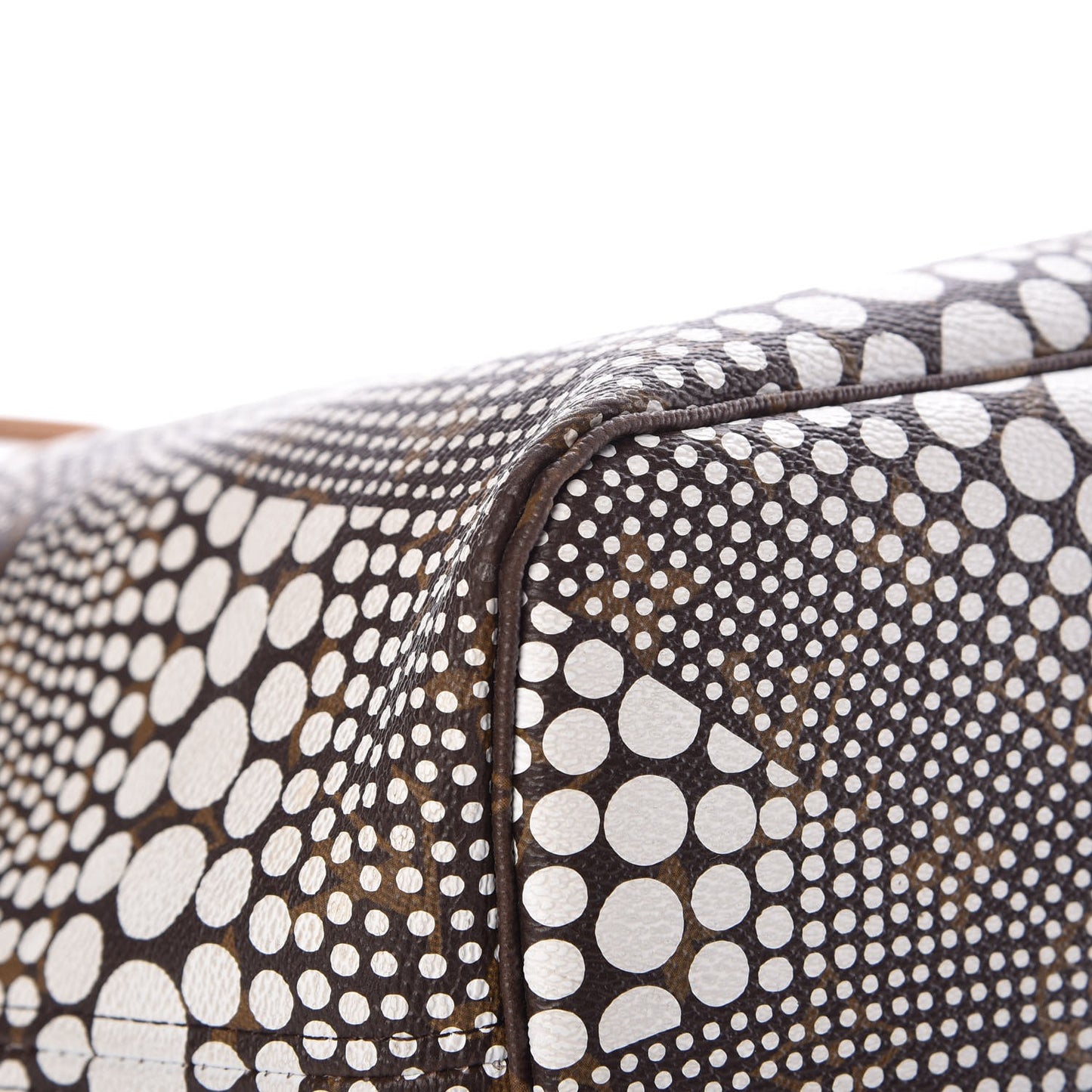 Monogram Kusama Waves Neverfull MM White