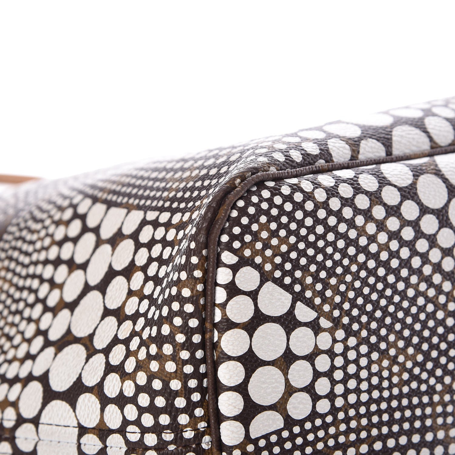 Louis Vuitton Monogram Kusama Waves Neverfull MM White 11 of 14