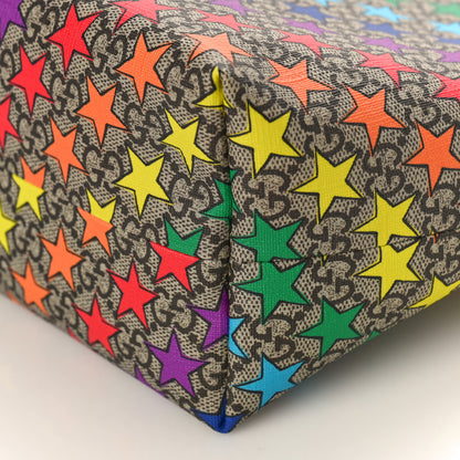 Gucci GG Supreme Monogram Childrens Star Print Tote Multicolor 9 of 9