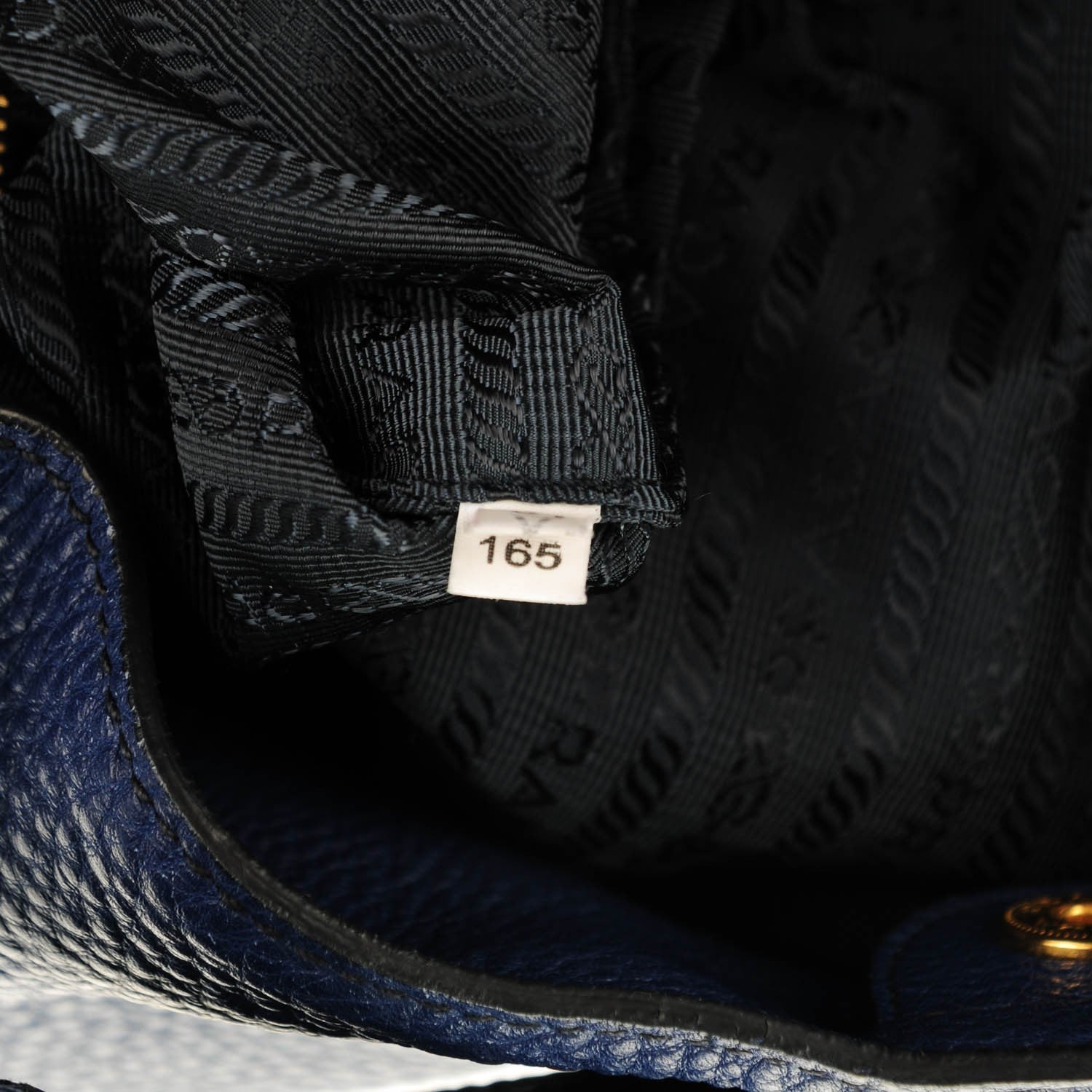 Prada Vitello Daino Hobo Inchiostro 10 of 10