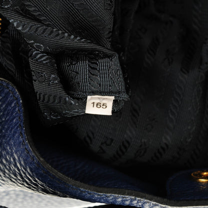 Prada Vitello Daino Hobo Inchiostro 10 of 10