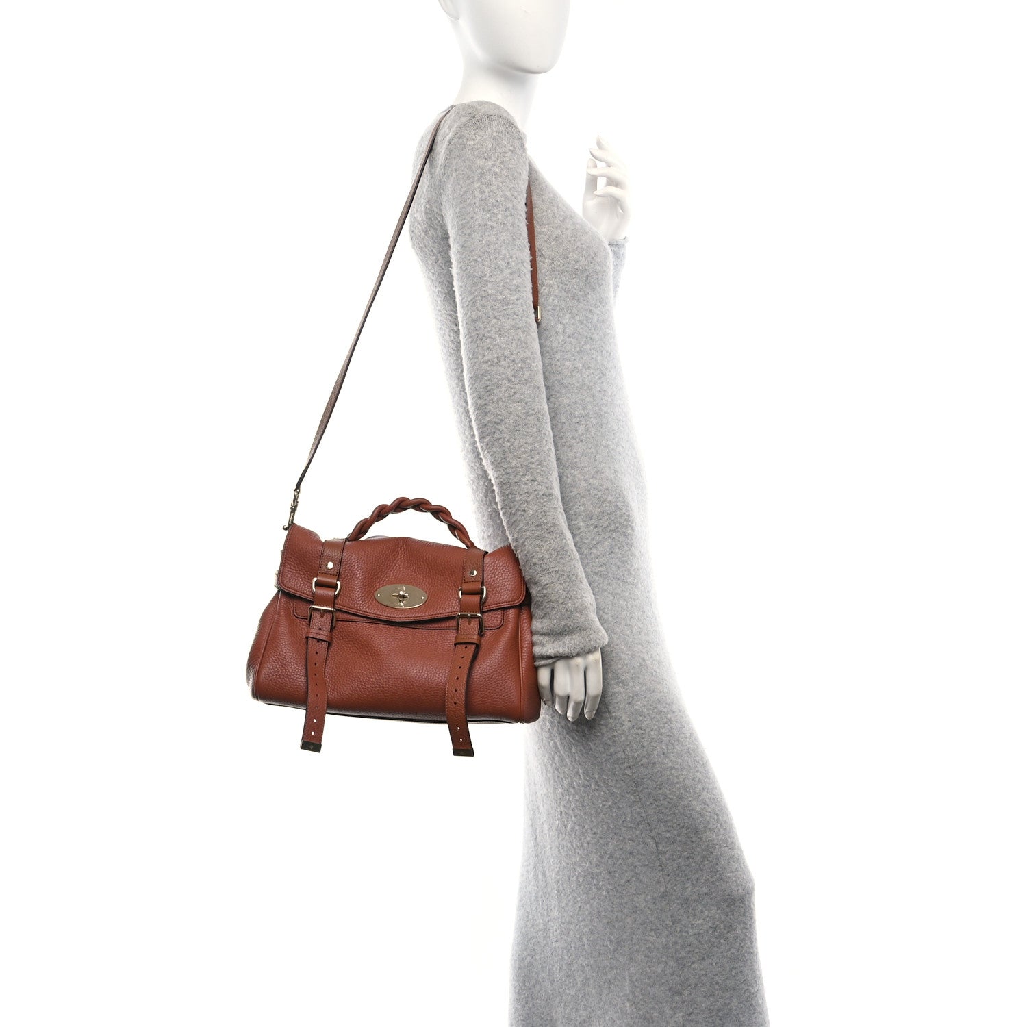Mulberry Heavy Grain Medium Alexa Chestnut 2 of 9