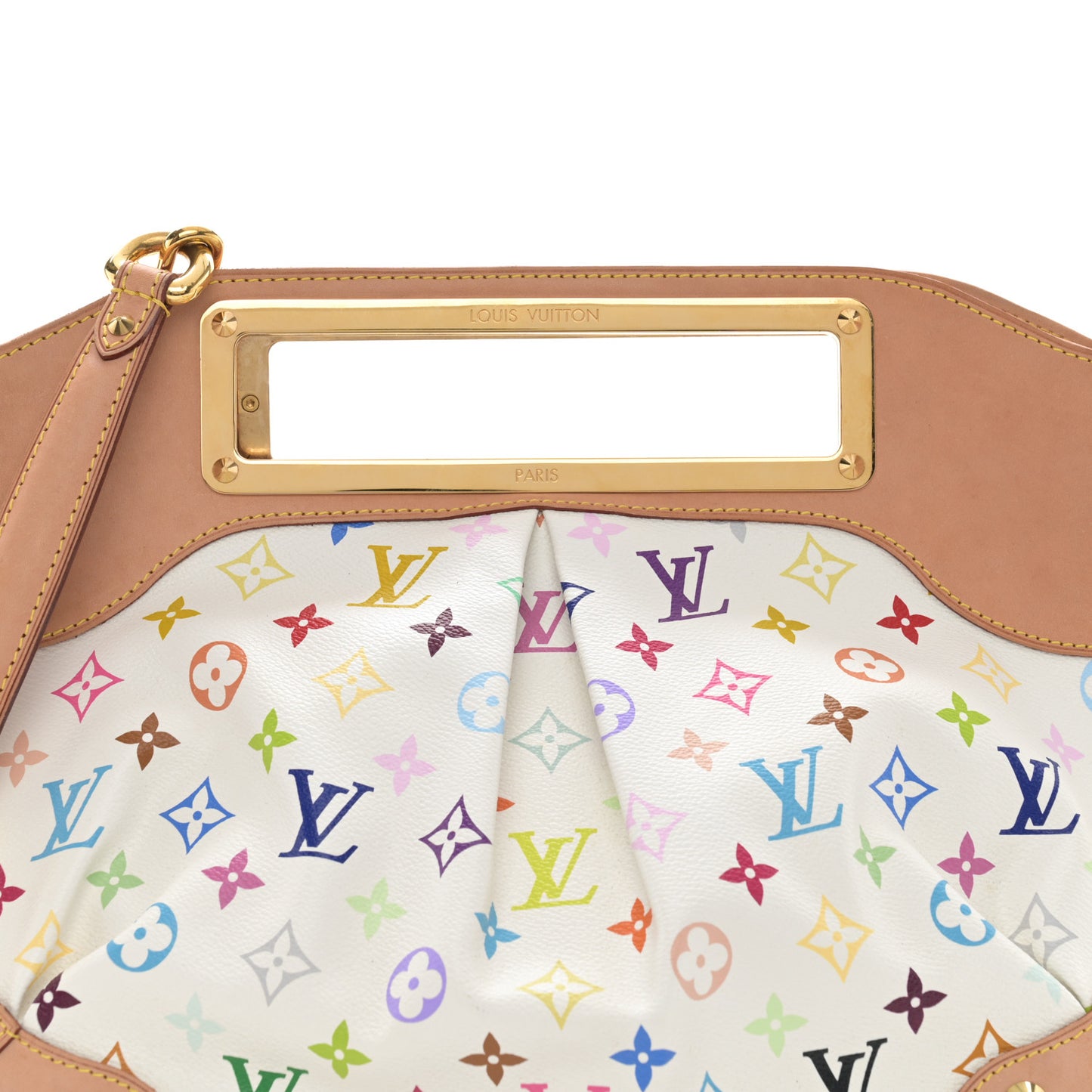 Monogram Multicolor Judy MM White