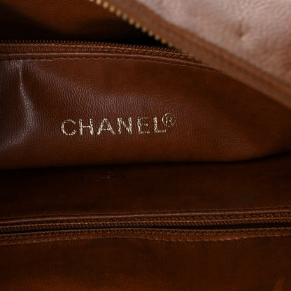 Chanel Caviar CC Tote Brown 5 of 10