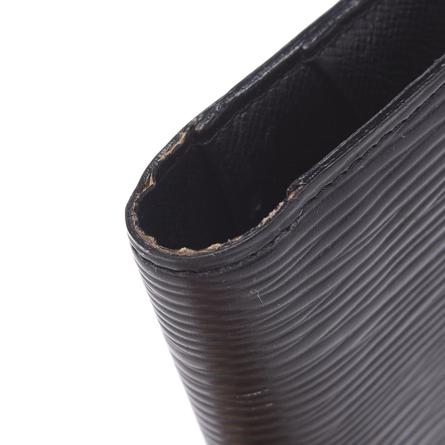 Louis Vuitton Epi Mini Agenda Cover Black 6 of 6