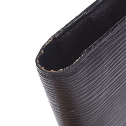 Louis Vuitton Epi Mini Agenda Cover Black 6 of 6