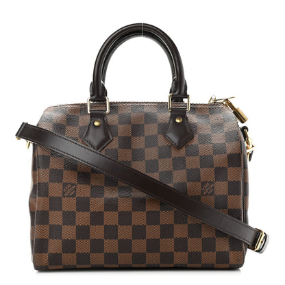 Louis Vuitton Damier Ebene Speedy Bandouliere 25 1 of 9