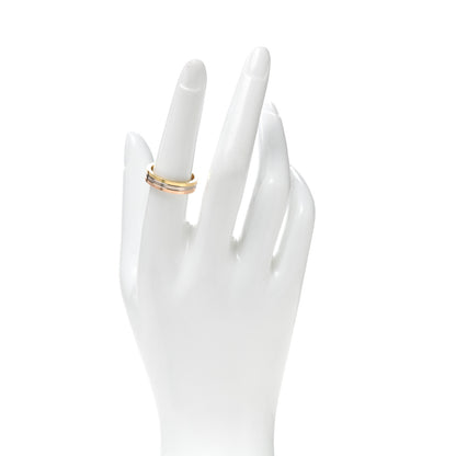 Cartier 18K Pink White Yellow Gold 5mm Vendome Louis Cartier Wedding Band Ring 55 7.25 2 of 5