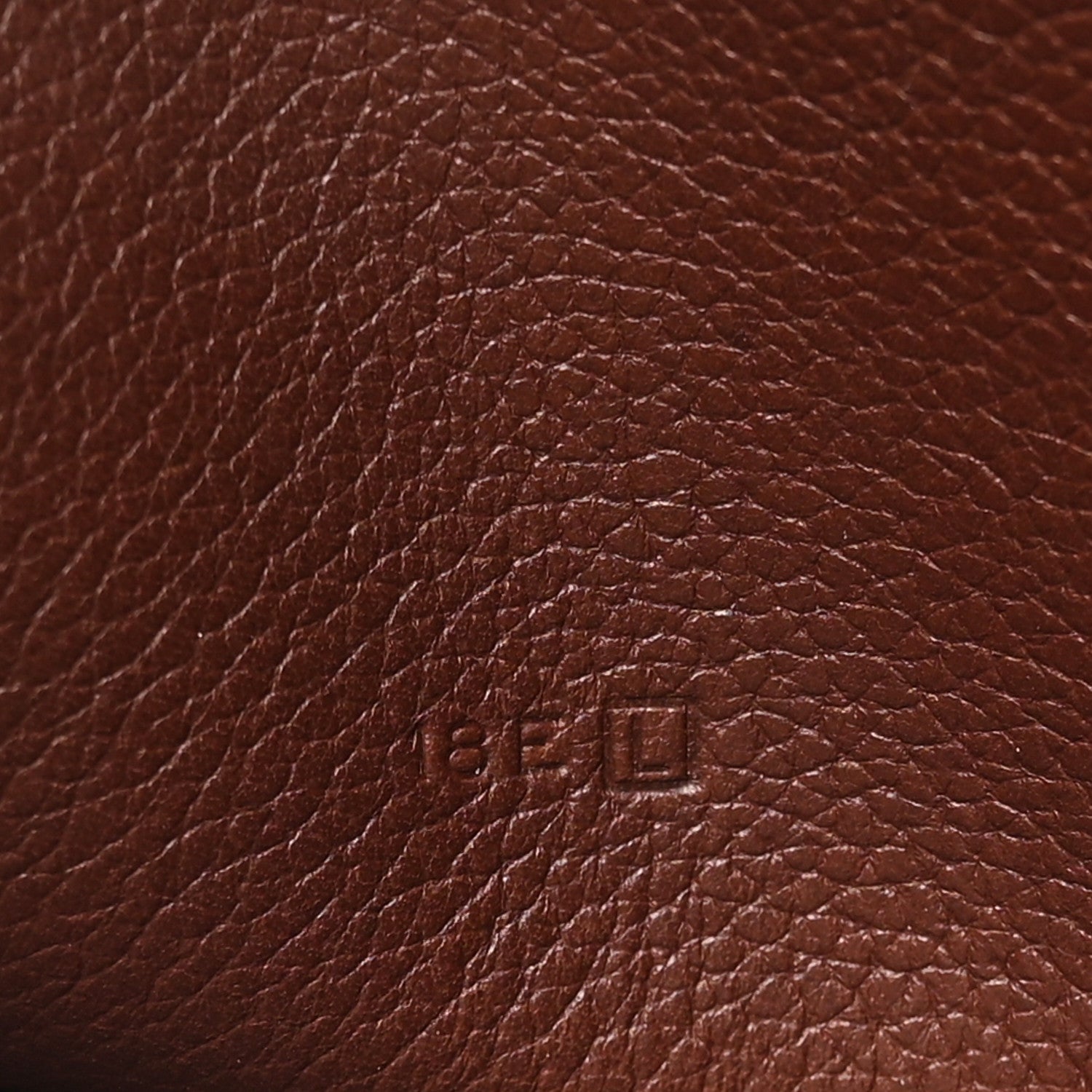Hermes Evercolor Citizen Twill Long Wallet Chocolate 8 of 13