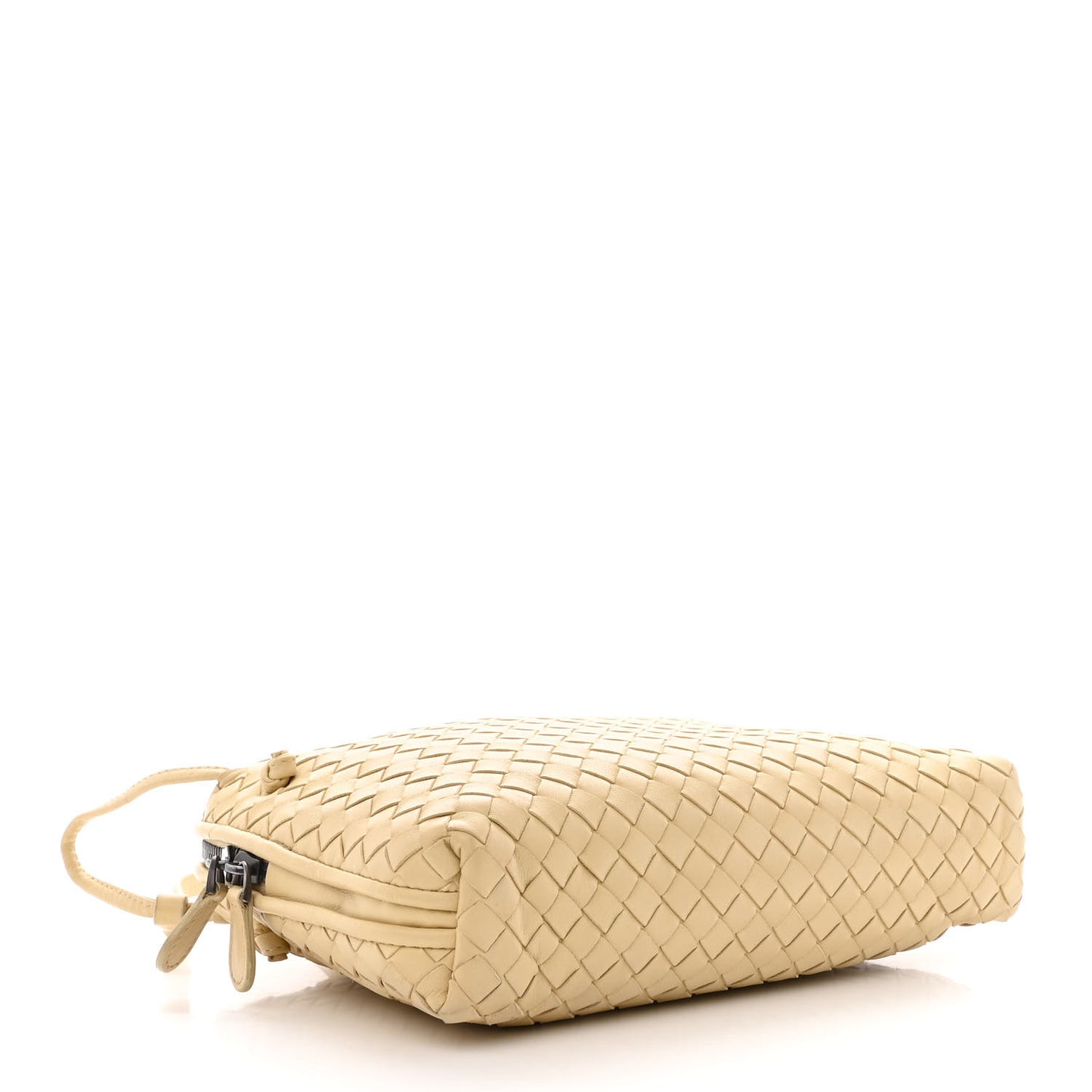 Nappa Intrecciato Nodini Crossbody Messenger Mink