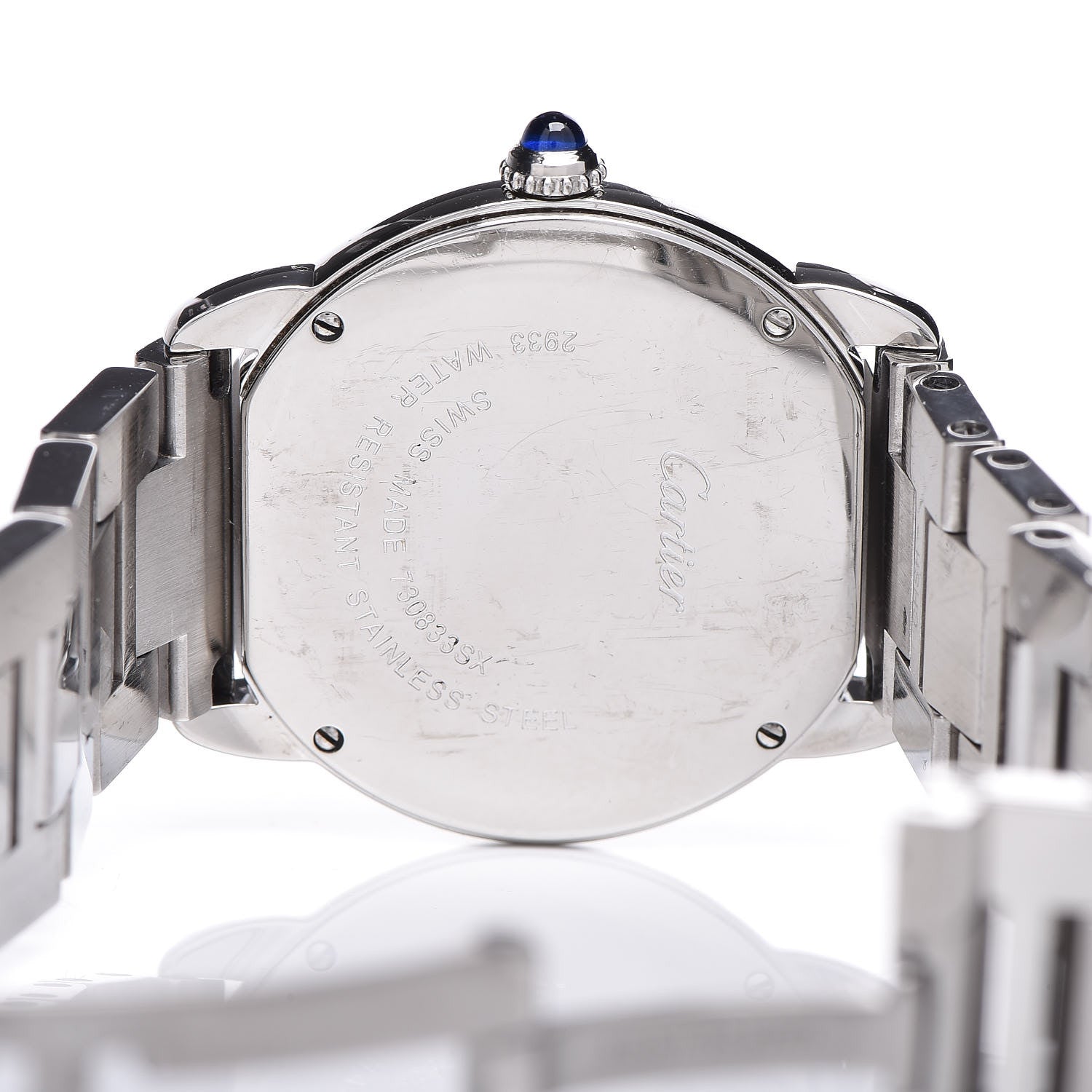 Cartier Stainless Steel 29mm Ronde Solo Quartz Watch 8 of 9