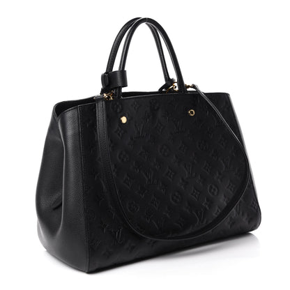 Louis Vuitton Empreinte Montaigne GM Black 3 of 10