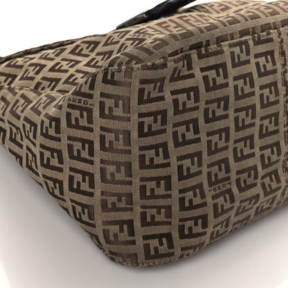 Fendi Zucchino Baguette Mogano Panna Brown 8 of 9