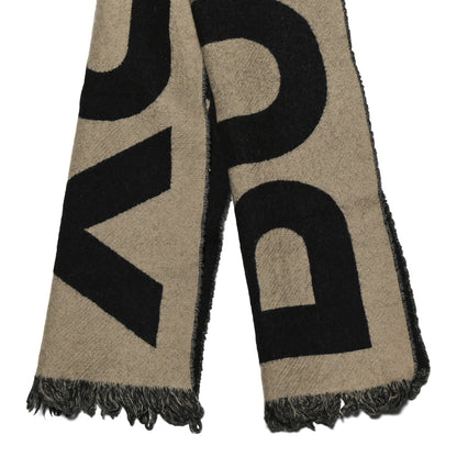 Burberry Wool Jacquard Logo Scarf Archive Beige 2 of 5