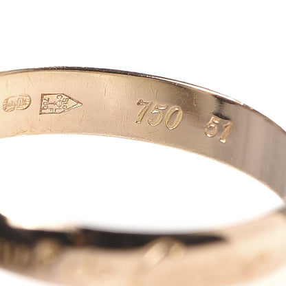 Cartier 18K Pink Yellow White Gold Classic Les Must De Trinity Ring 51 5.75 4 of 5