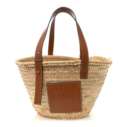 Loewe Raffia Basket Tote Bag Natural Tan 1 of 11