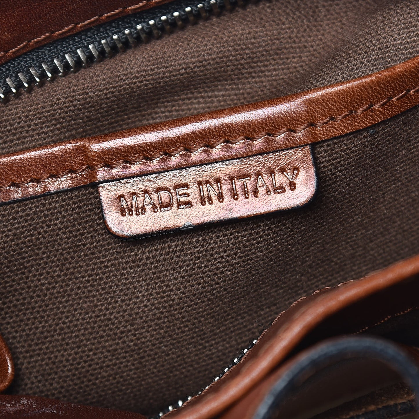 Bridle Calfskin House Check Kenton Hobo Brown