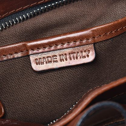 Burberry Bridle Calfskin House Check Kenton Hobo Brown 9 of 27