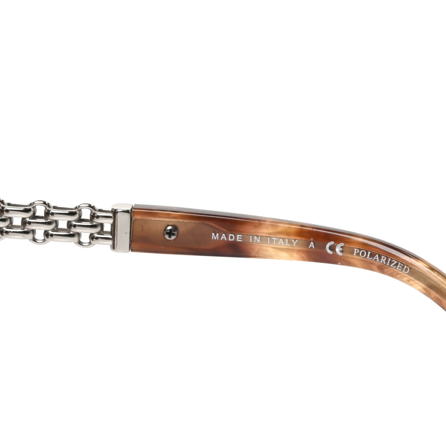 Polarized Square Chain PSunglasses 5325 Tortoise