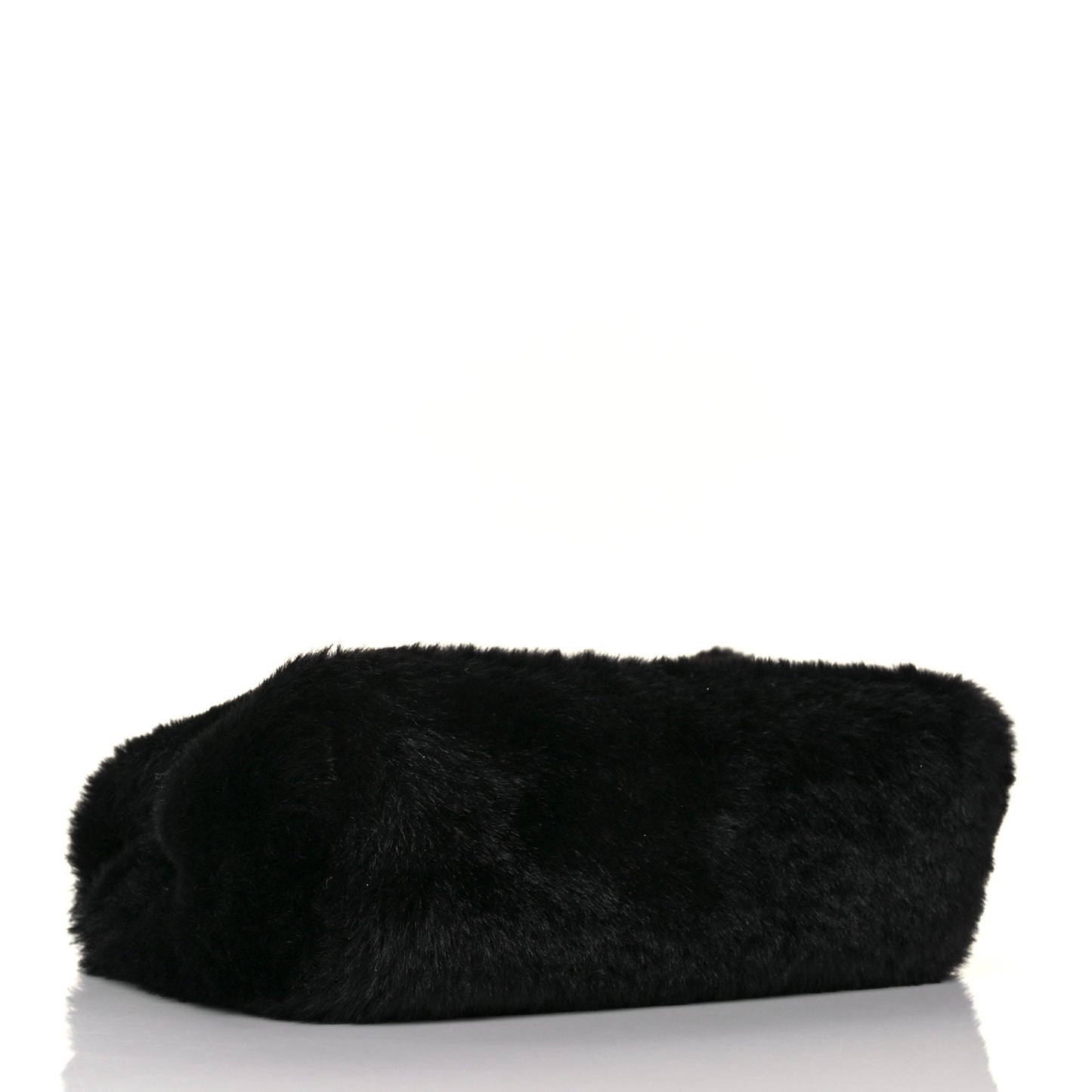 Faux Fur Madeline Mini Bag Black