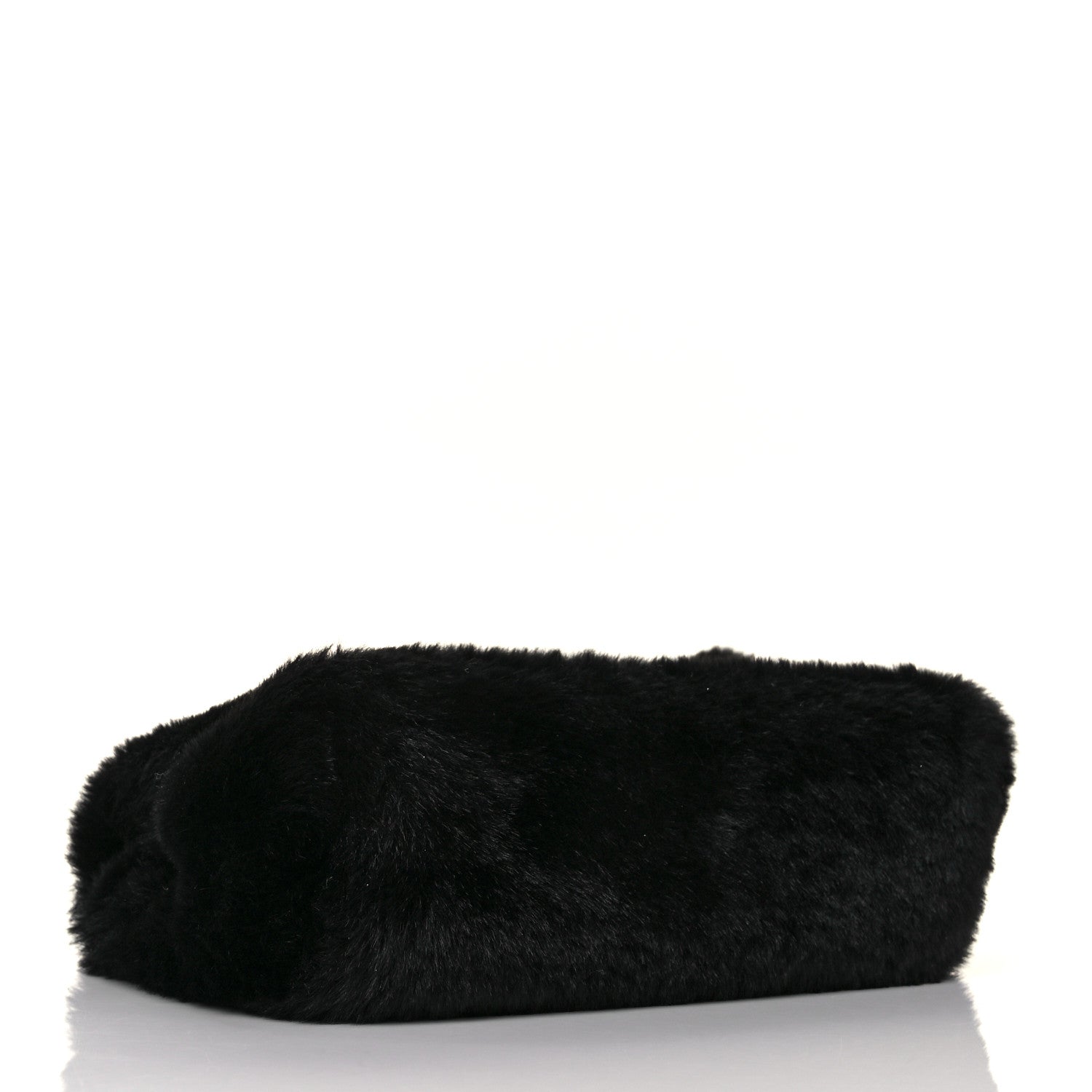 Jimmy Choo Faux Fur Madeline Mini Bag Black 3 of 10
