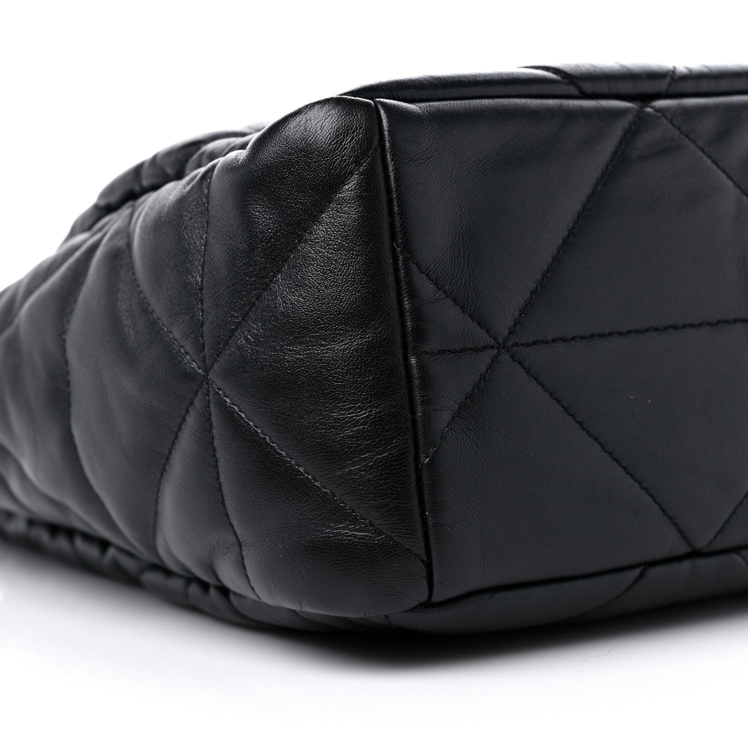 Prada Nappa Quilted Medium Dynamique Tote Black 8 of 12