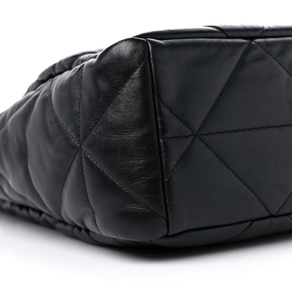 Prada Nappa Quilted Medium Dynamique Tote Black 8 of 12