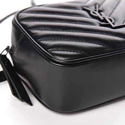 Saint Laurent Calfskin Matelasse Monogram Lou Belt Bag Black 7 of 10
